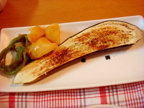 焼きなす 魚焼きグリルで